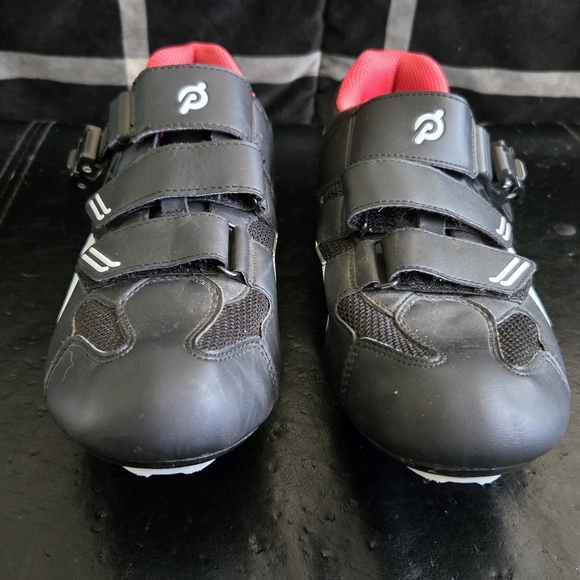 Peloton Black and Red Cycling Shoes 42 - Picture 2 of 5